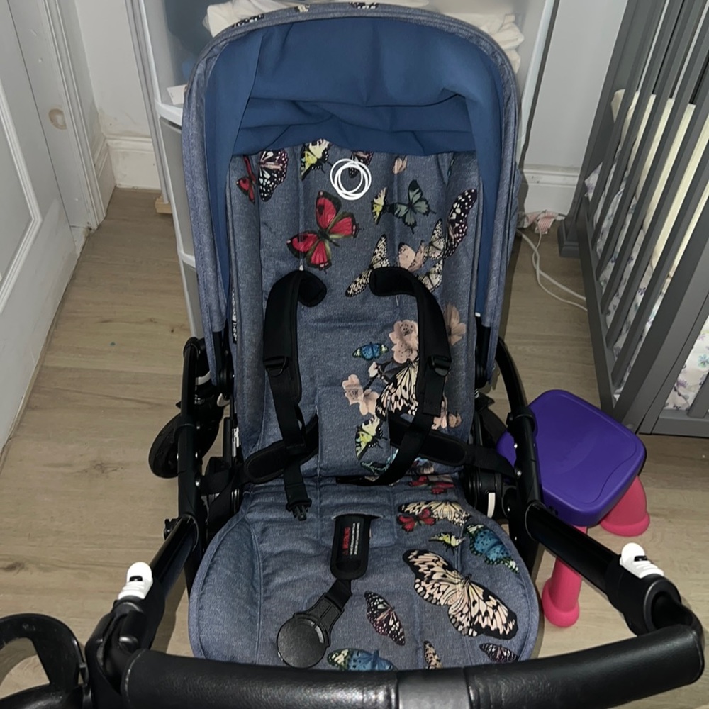 Used Butterfly edition bugaboo bee stroller